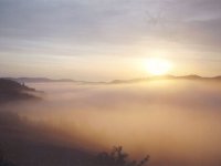 Jutarnja magla u lovištu "Dragačevo"